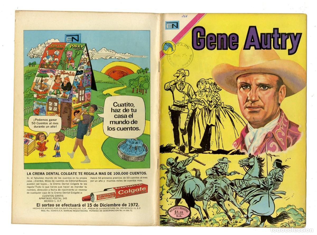 Tebeos: Gene Autry - n.266 - Novaro (B10) - Foto 1