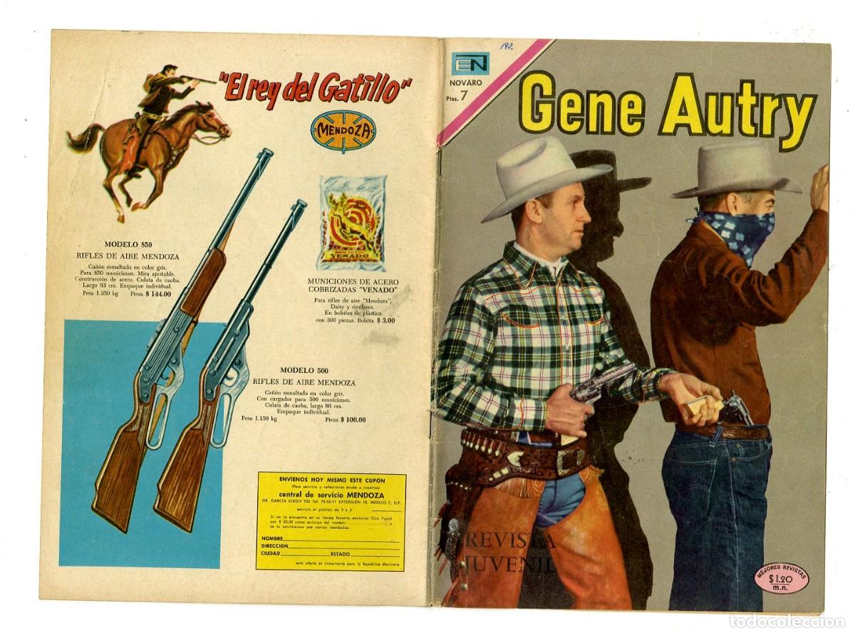 Tebeos: Gene Autry - n.192 - Novaro (B10) - Foto 1
