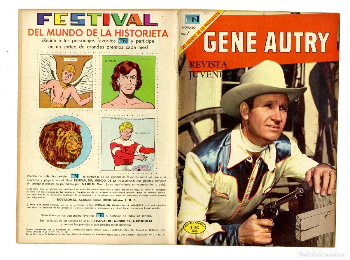 Tebeos: Gene Autry - n.184 - Novaro (B10) - Foto 1