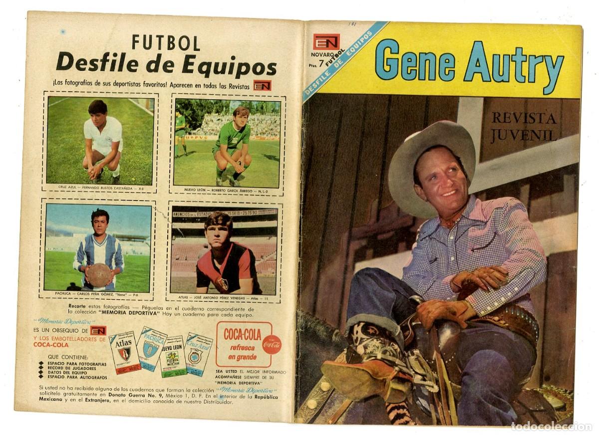 Tebeos: Gene Autry - n.171 - Novaro (B10) - Foto 1