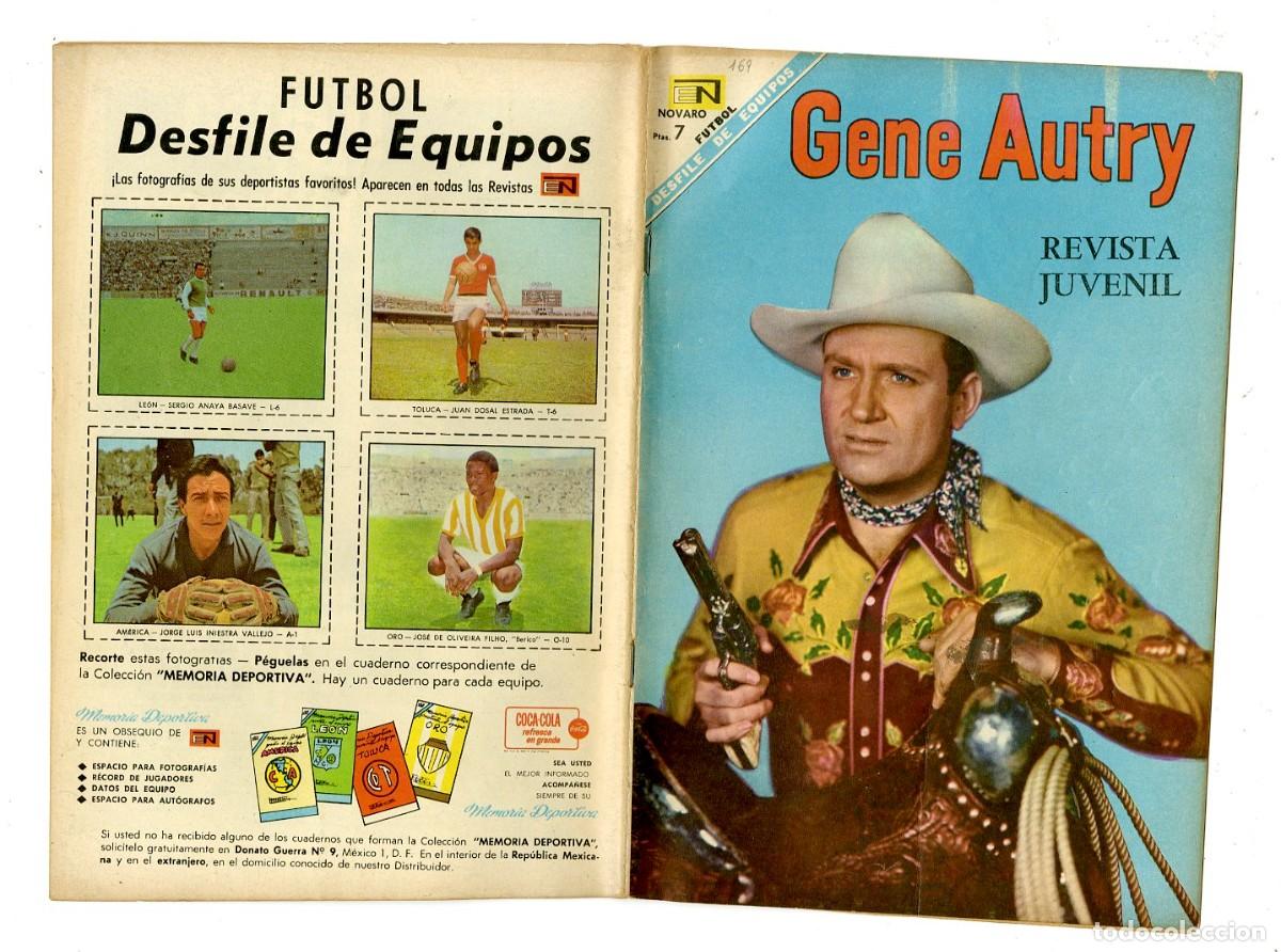 Tebeos: Gene Autry - n.169 - Novaro (B10) - Foto 1