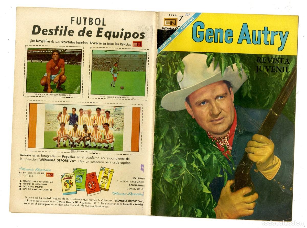 Tebeos: Gene Autry - n.167 - Novaro (B10) - Foto 1