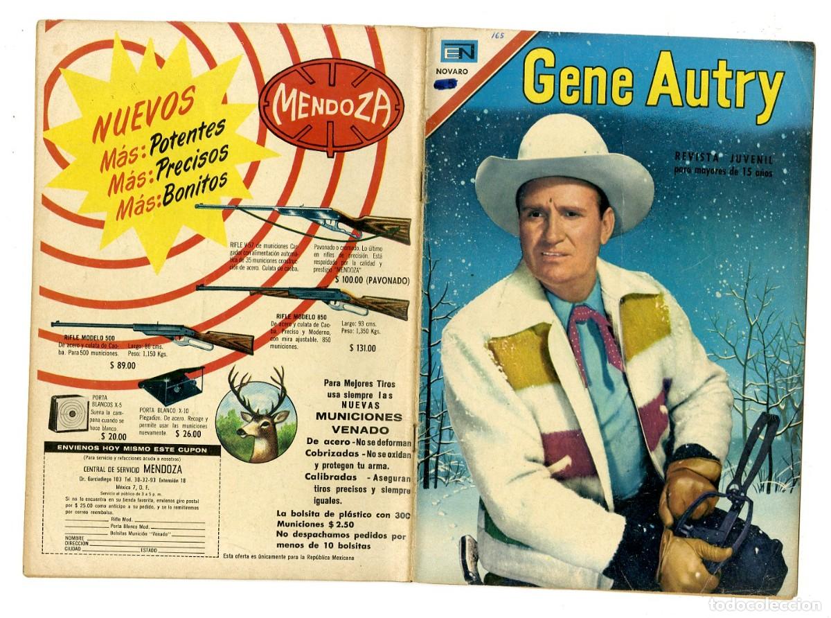 Tebeos: Gene Autry - n.165 - Novaro (B10) - Foto 1