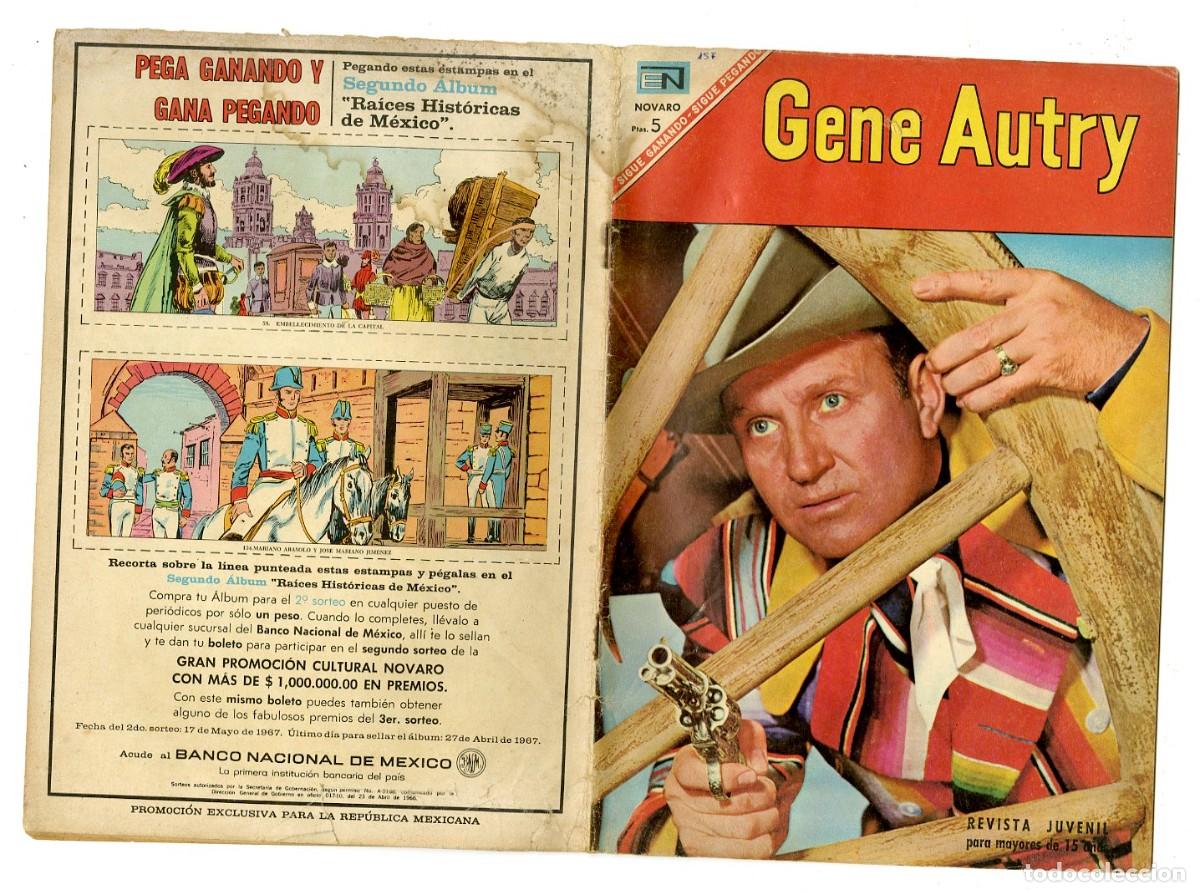 Tebeos: Gene Autry - n.157 - Novaro (B10) - Foto 1