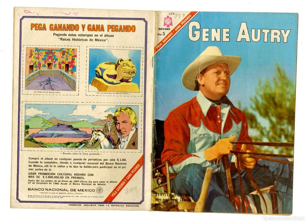 Tebeos: Gene Autry - n.150 - Novaro (B10) - Foto 1