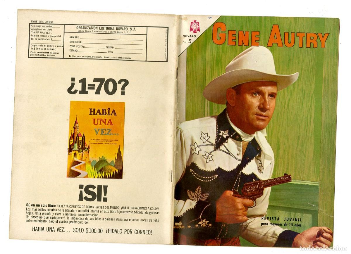 Tebeos: Gene Autry - n.149 - Novaro (B10) - Foto 1