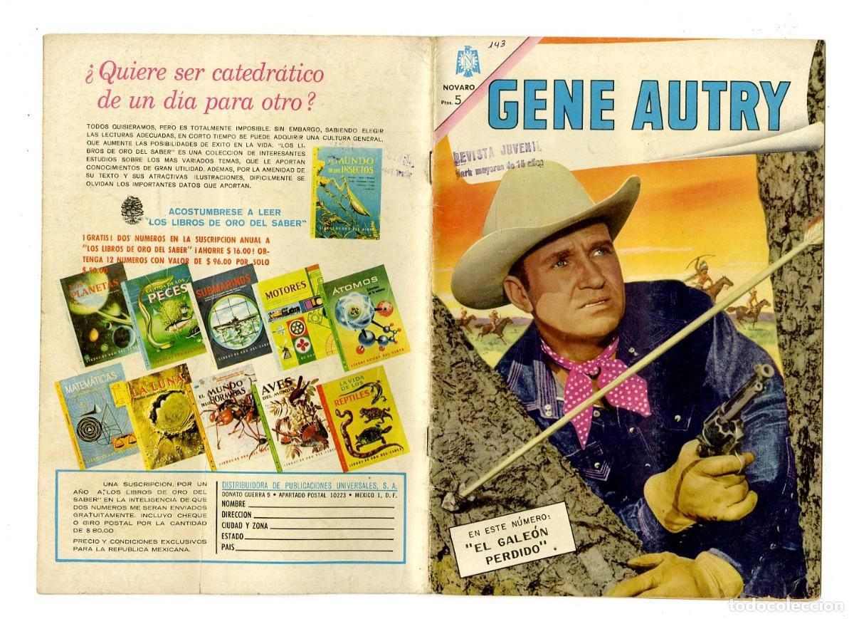 Tebeos: Gene Autry - n.143 - Novaro (B10) - Foto 1