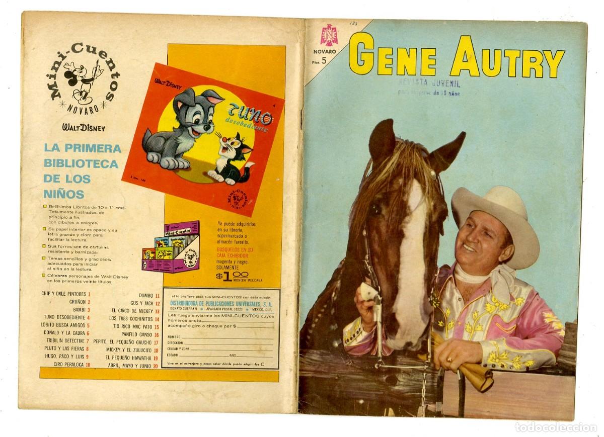 Tebeos: Gene Autry - n.133 - Novaro (B10) - Foto 1