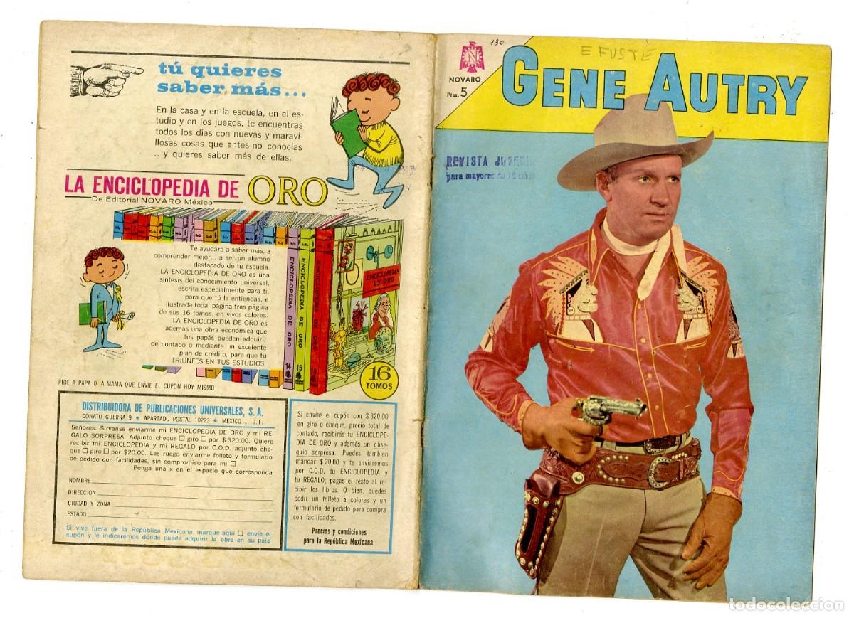 Tebeos: Gene Autry - n.130 - Novaro (B10) - Foto 1