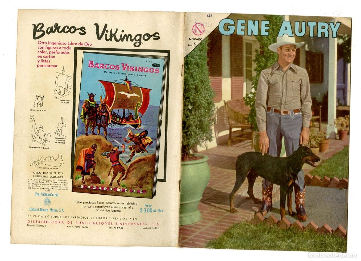 Tebeos: Gene Autry - n.123 - Novaro (B10) - Foto 1
