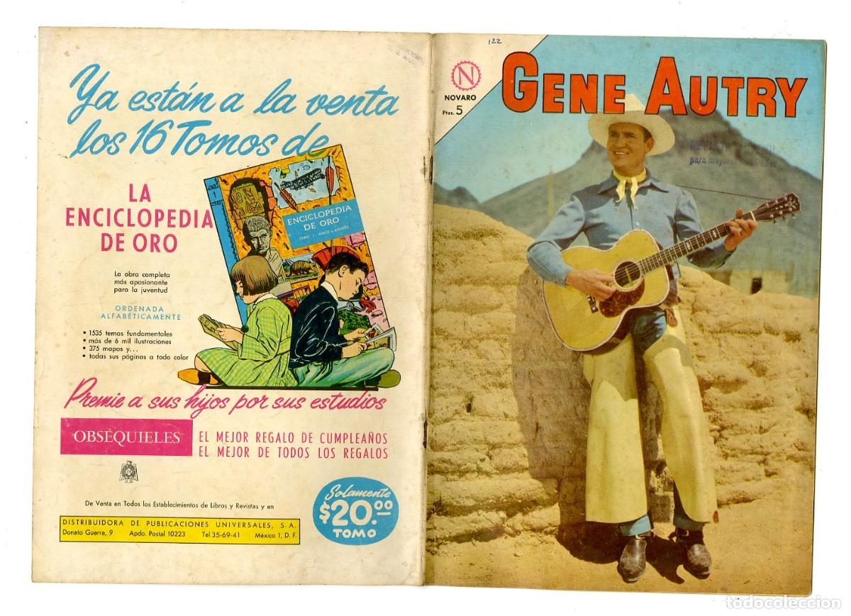 Tebeos: Gene Autry - n.122 - Novaro (B10) - Foto 1