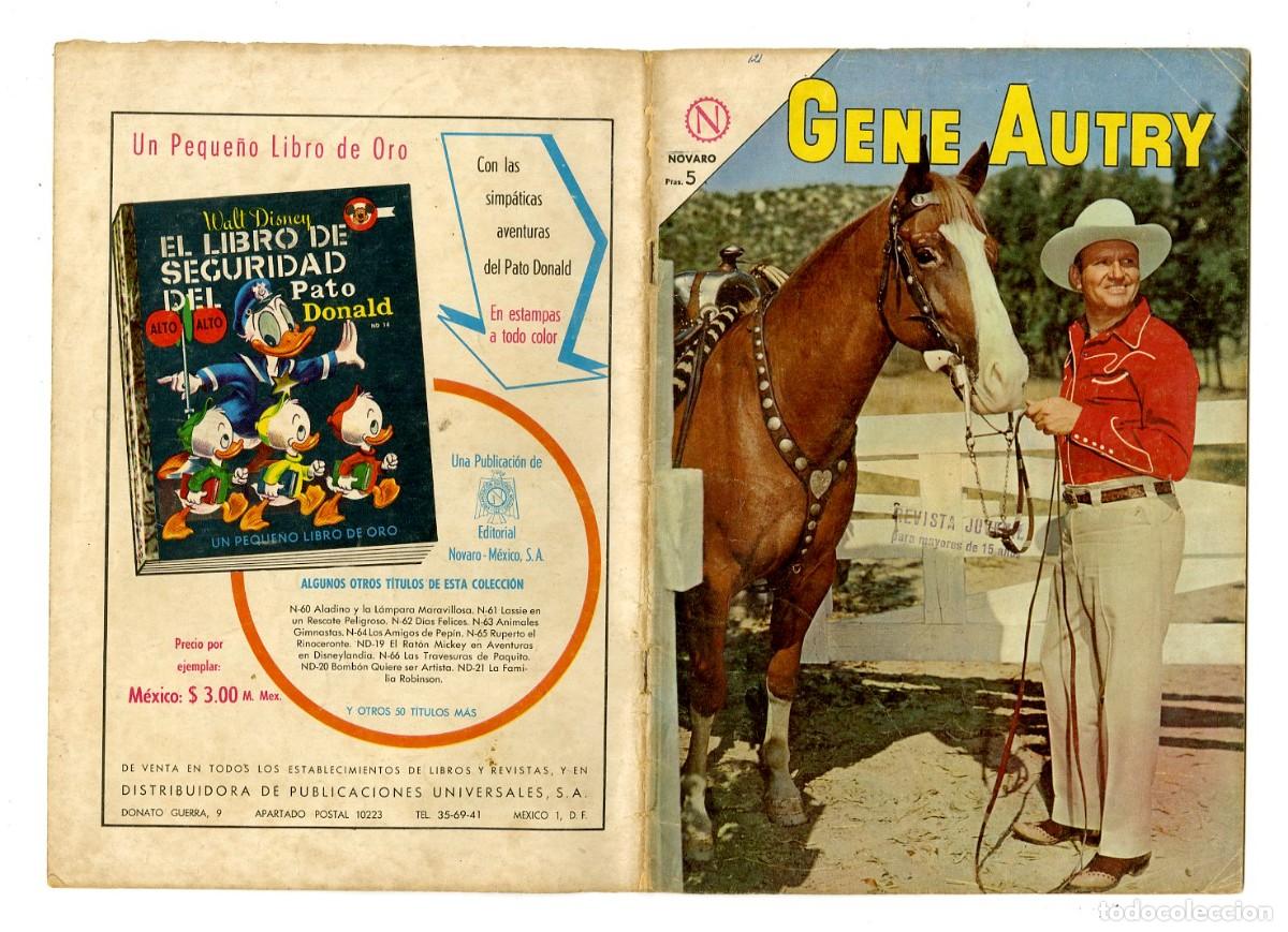 Tebeos: Gene Autry - n.121 - Novaro (B10) - Foto 1