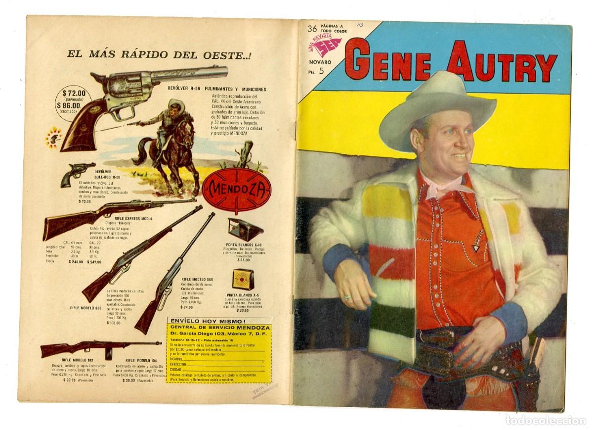 Tebeos: Gene Autry - n.113 - Novaro (B10) - Foto 1