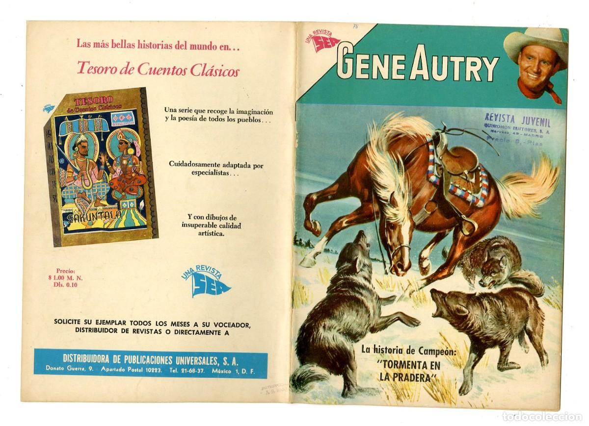 Tebeos: Gene Autry - n.75 - Novaro (B10) - Foto 1
