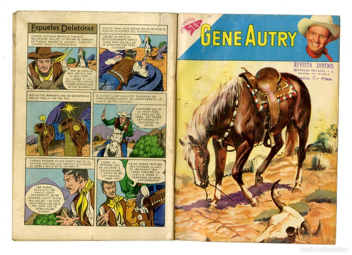 Tebeos: Gene Autry - n.59 - Novaro (B10) - Foto 1