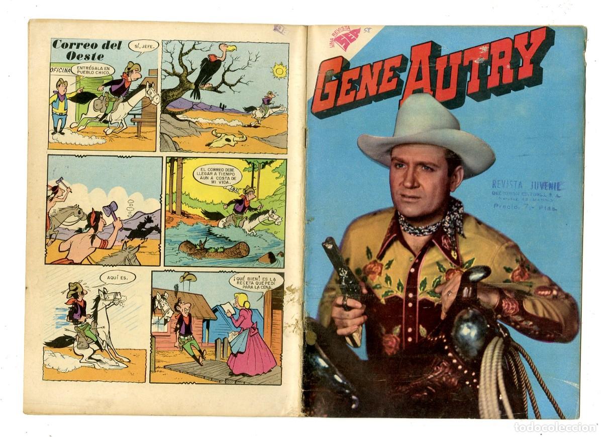 Tebeos: Gene Autry - n.58 - Novaro (B10) - Foto 1
