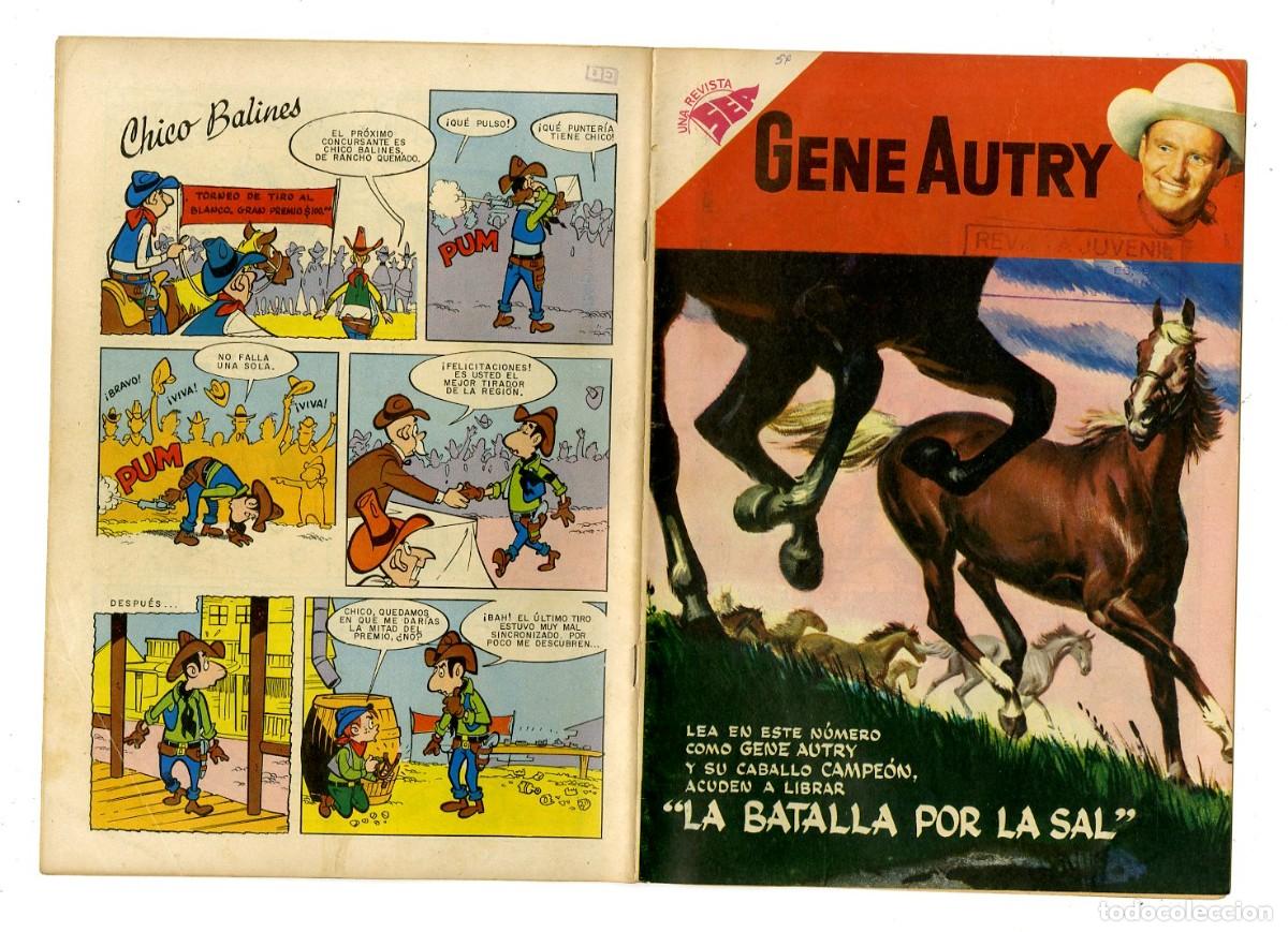 Tebeos: Gene Autry - n.56 - Novaro (B10) - Foto 1