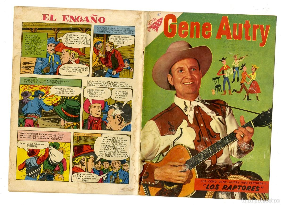 Tebeos: Gene Autry - n.51 - Novaro (B10) - Foto 1