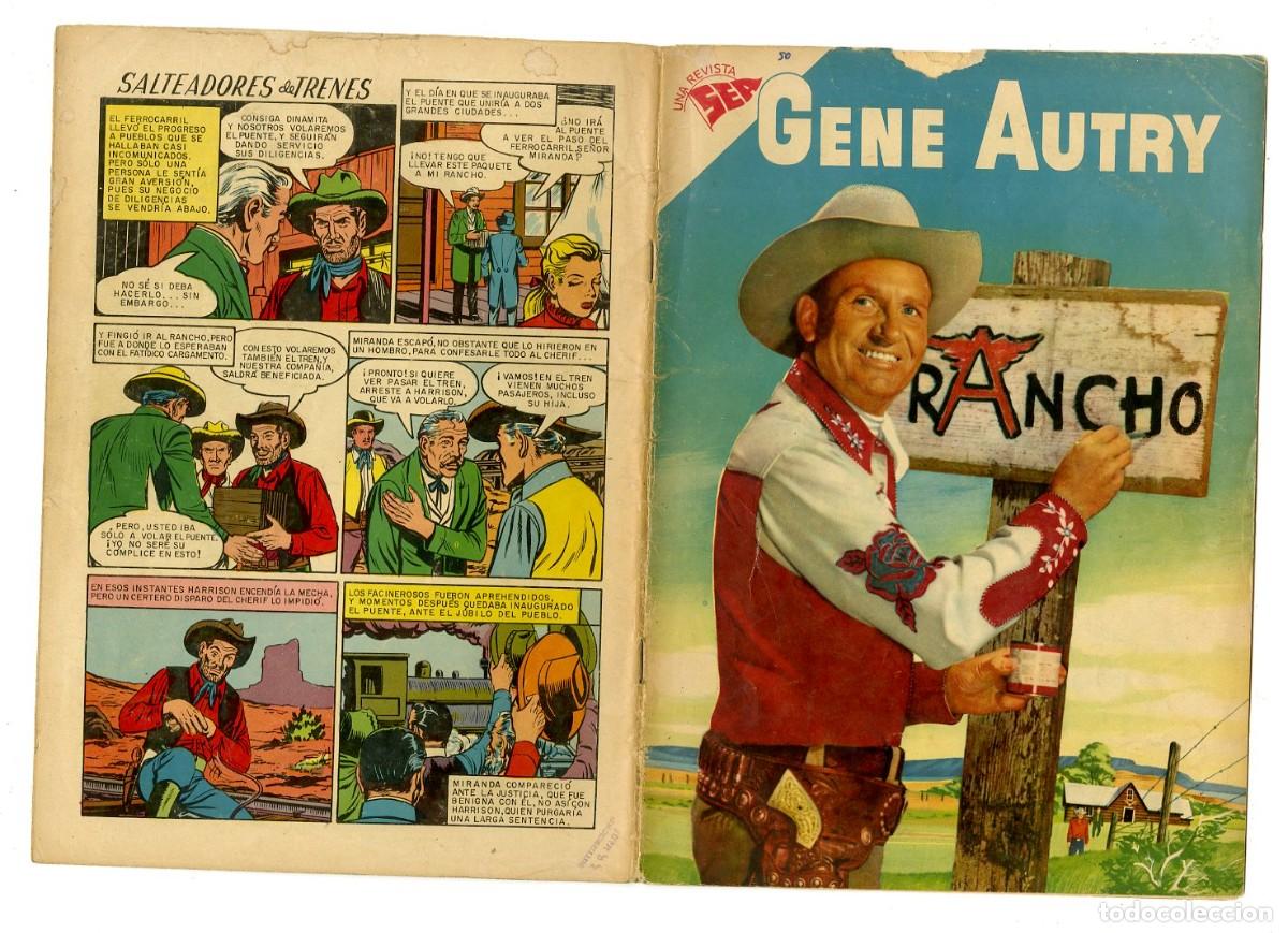 Tebeos: Gene Autry - n.50 - Novaro (B10) - Foto 1