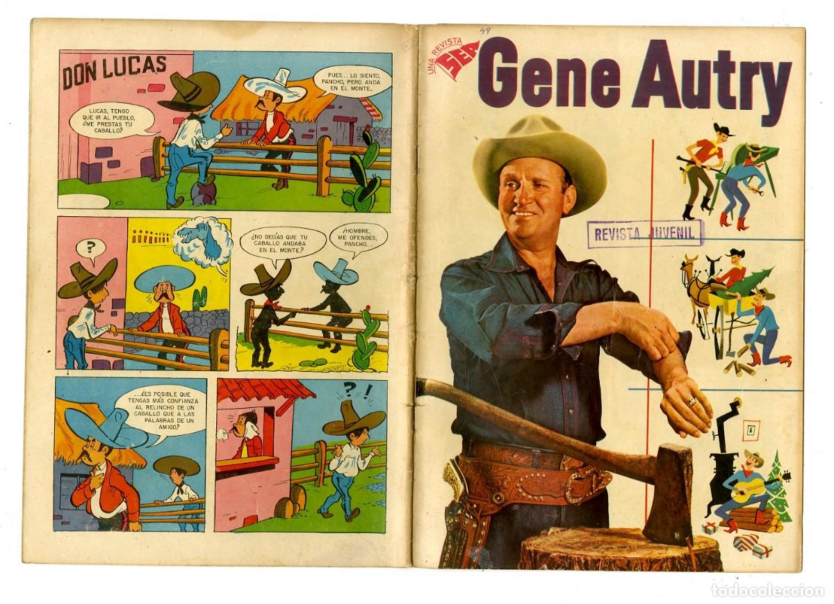Tebeos: Gene Autry - n.49 - Novaro (B10) - Foto 1