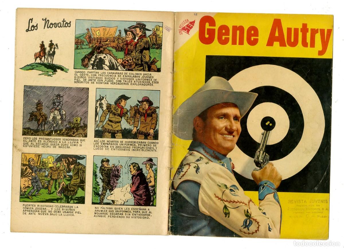 Tebeos: Gene Autry - n.45 - Novaro (B10) - Foto 1