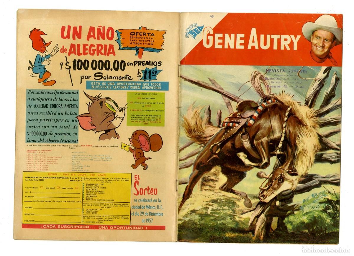 Tebeos: Gene Autry - n.44 - Novaro (B10) - Foto 1