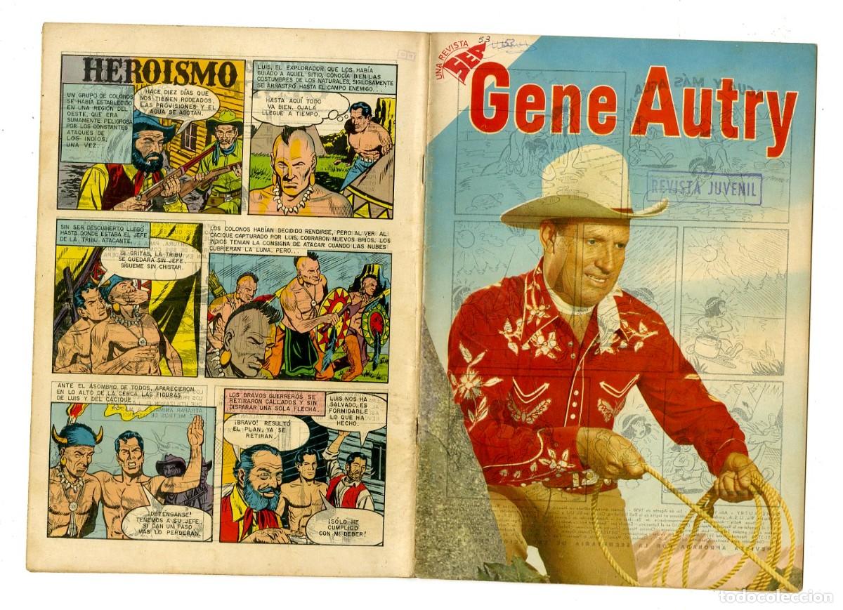 Tebeos: Gene Autry - n.53 - Novaro (B10) - Foto 1