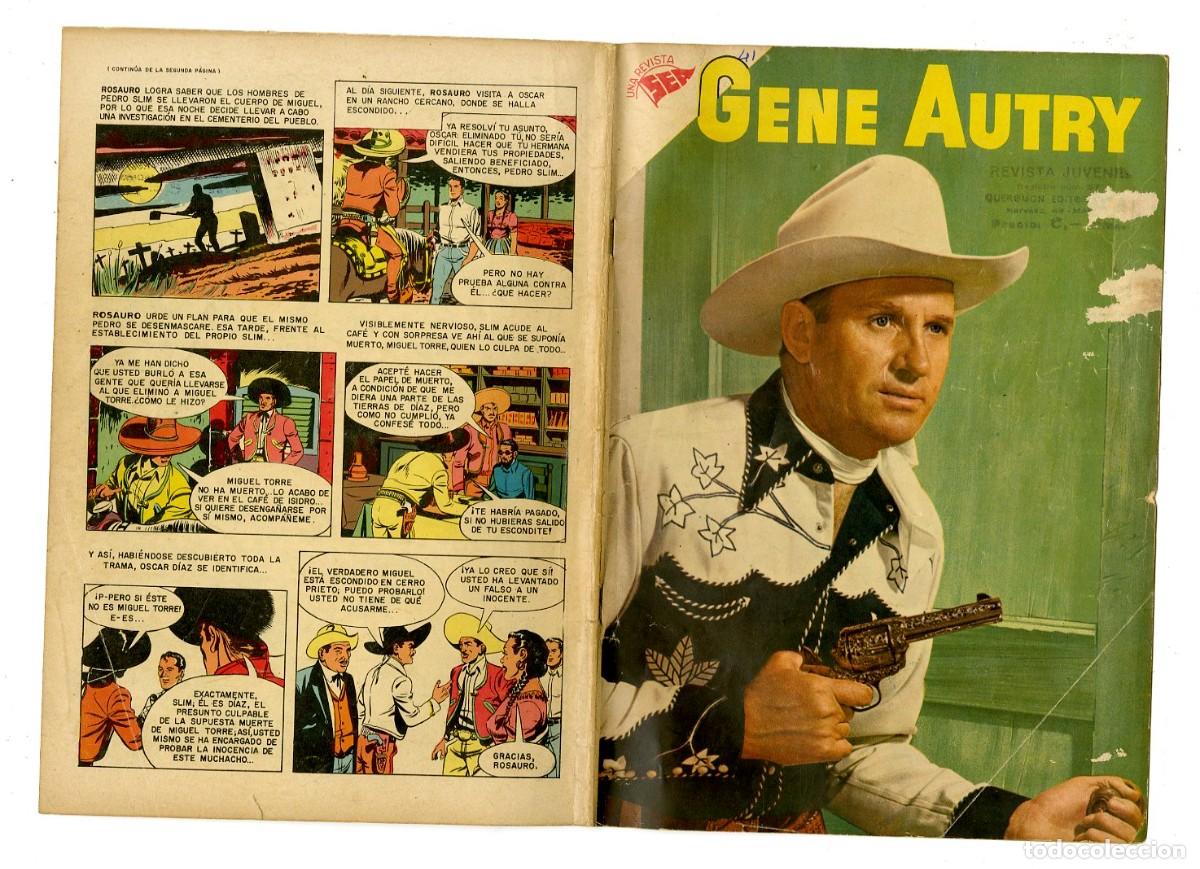 Tebeos: Gene Autry - n.41 - Novaro (B10) - Foto 1
