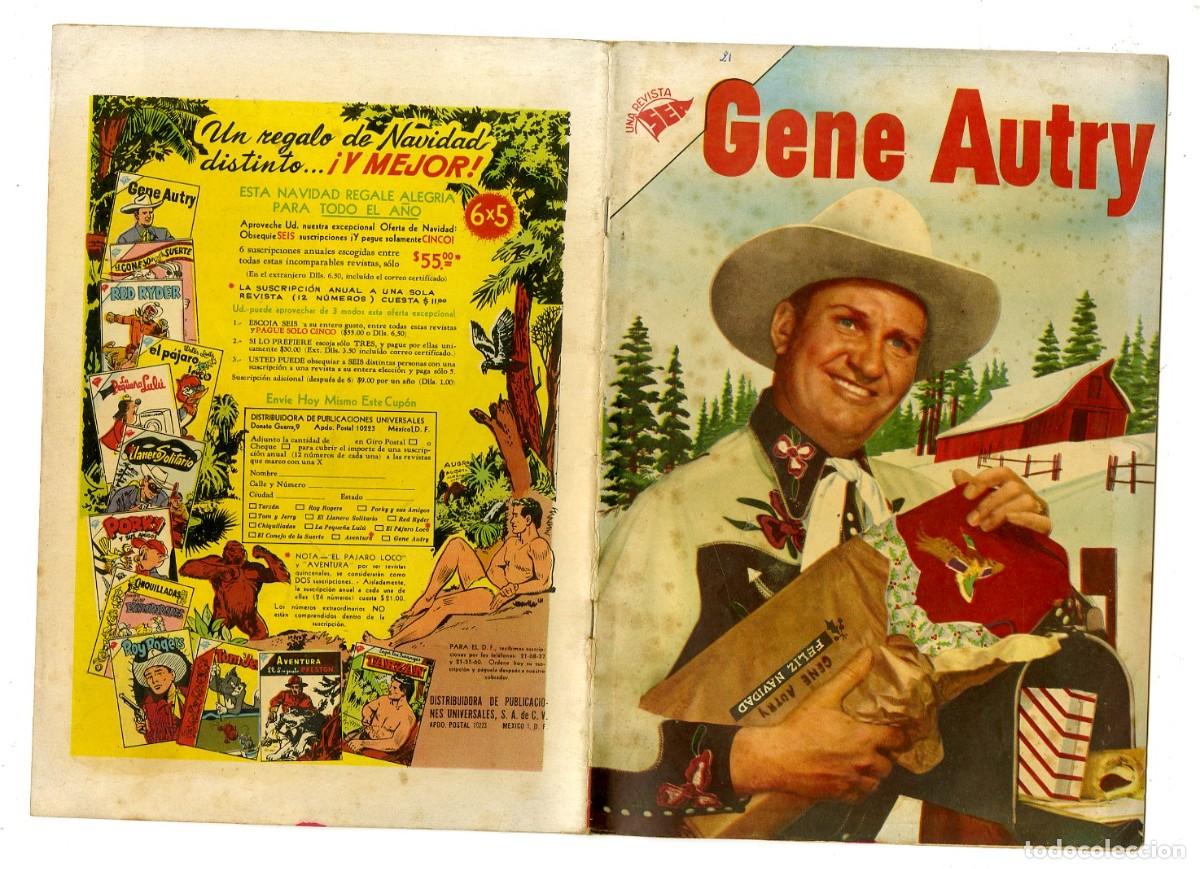 Tebeos: Gene Autry - n.21 - Novaro (B10) - Foto 1