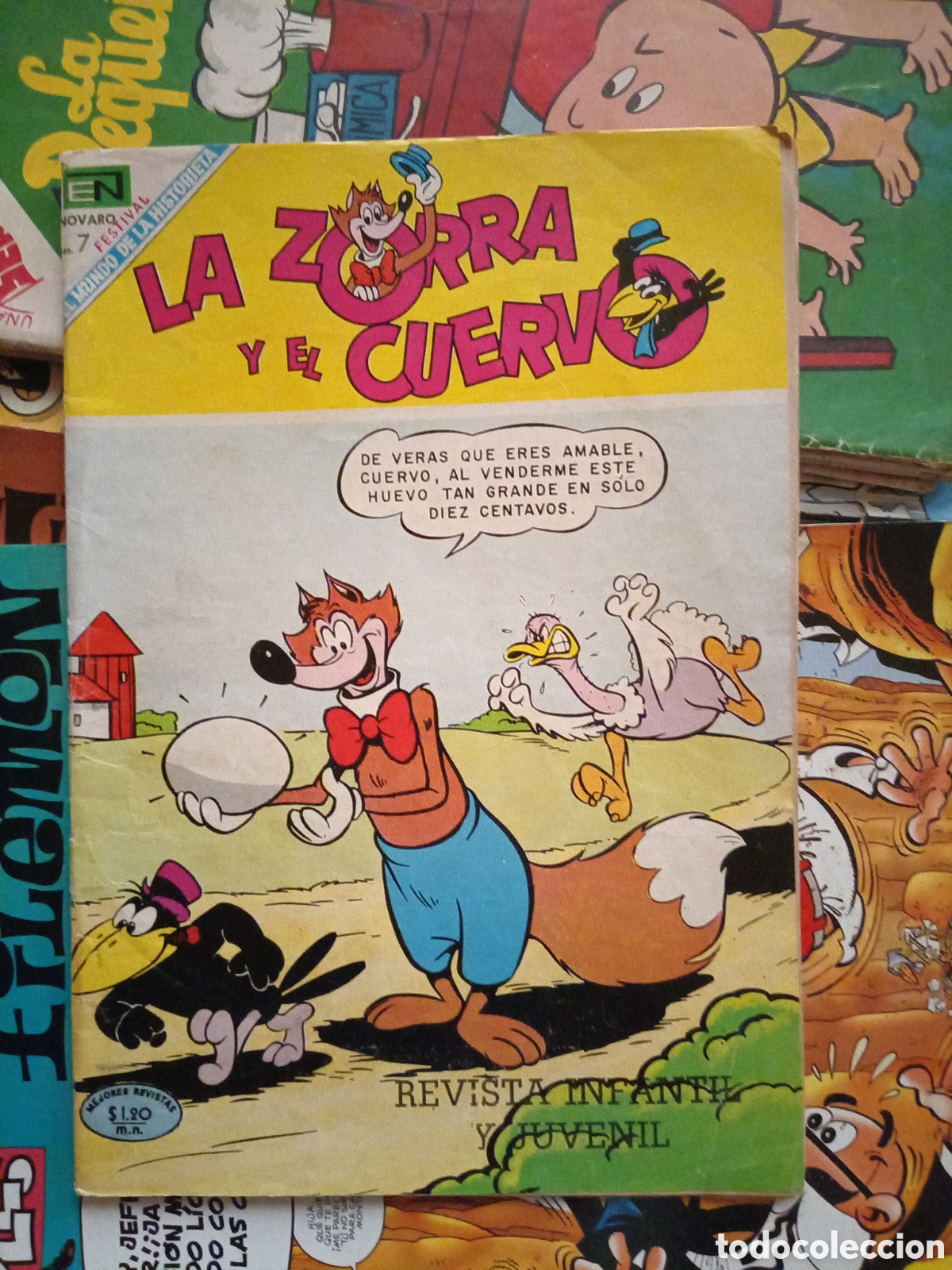Tebeos: La zorra y el cuervo 226 cj85 - Foto 1