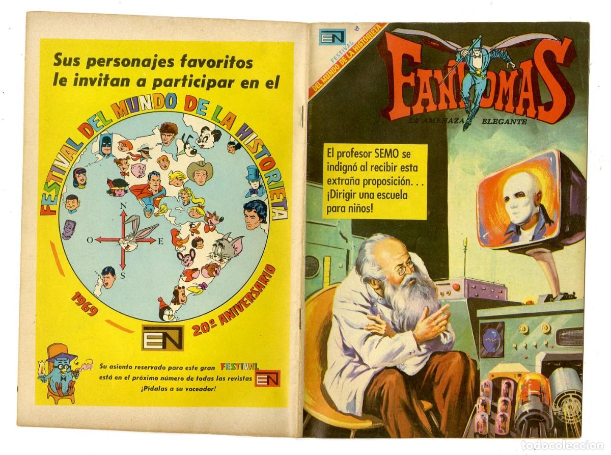 Tebeos: Fantomas - El Profesor SEMO n.2 - Novaro (B12) - Foto 1