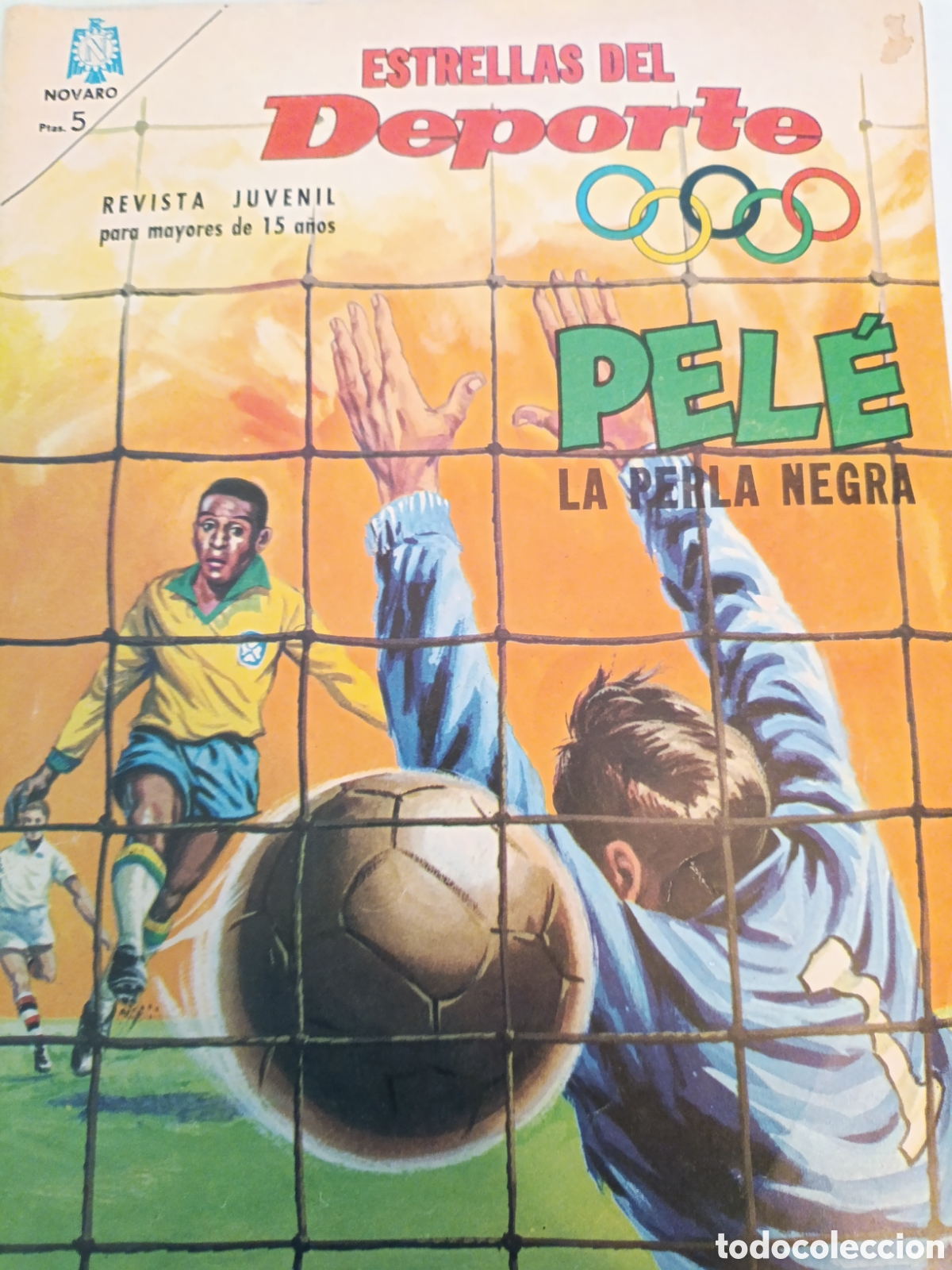 Tebeos: Estrellas del deporte .PELE.1966 - Foto 6