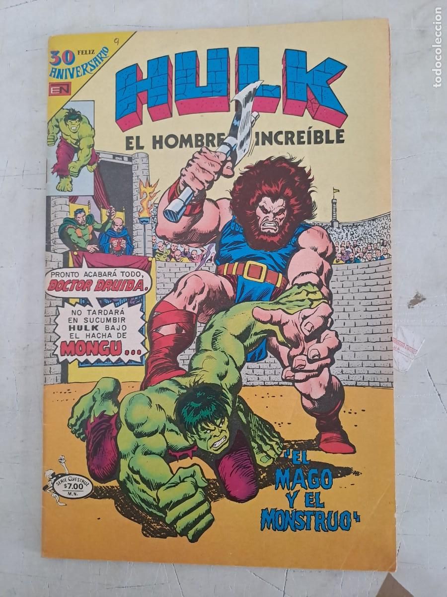 Tebeos: Hulk 9, Novaro en perfecto estado - Foto 1