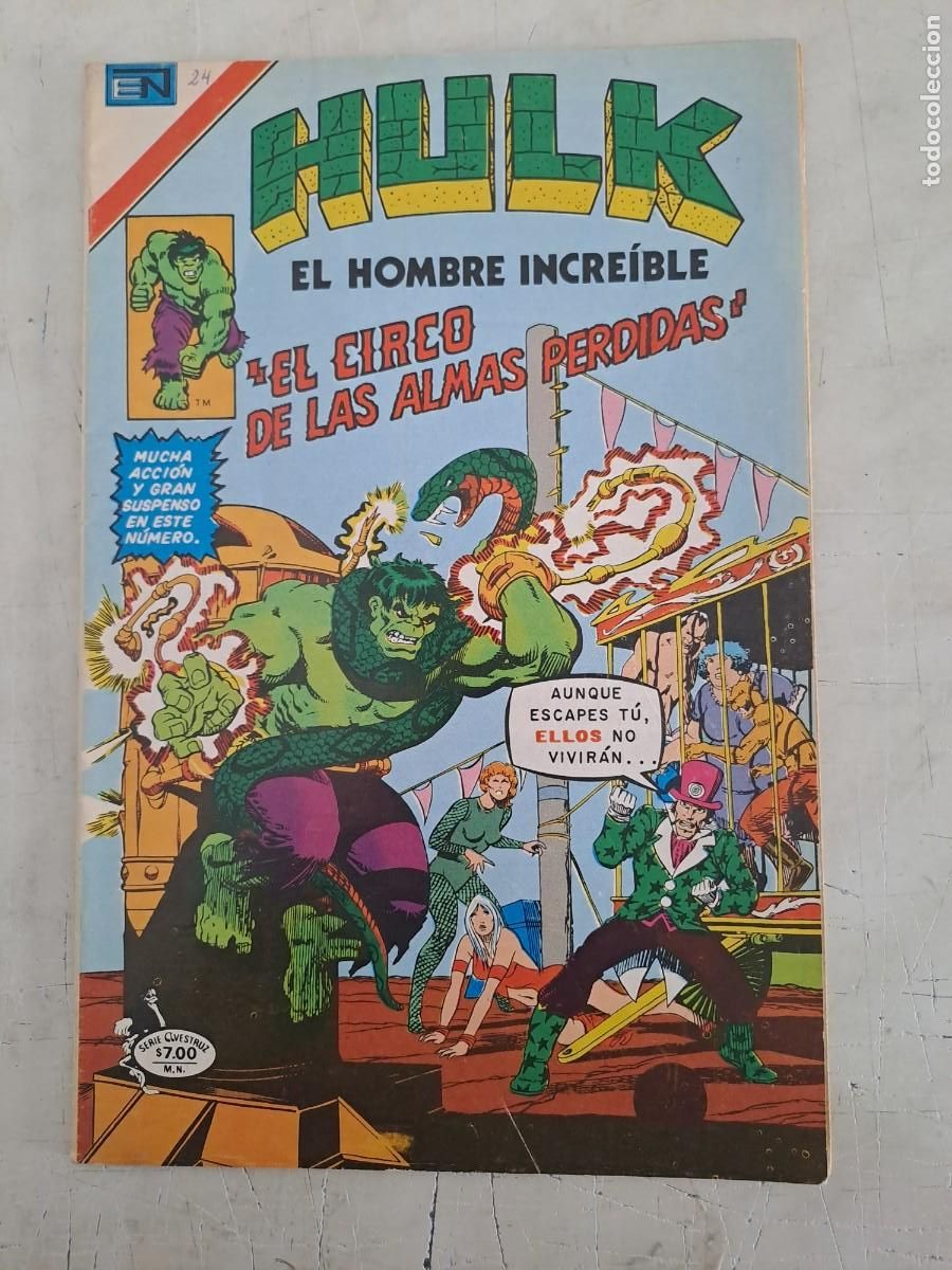 Tebeos: Hulk 24, Novaro en perfecto estado - Foto 1