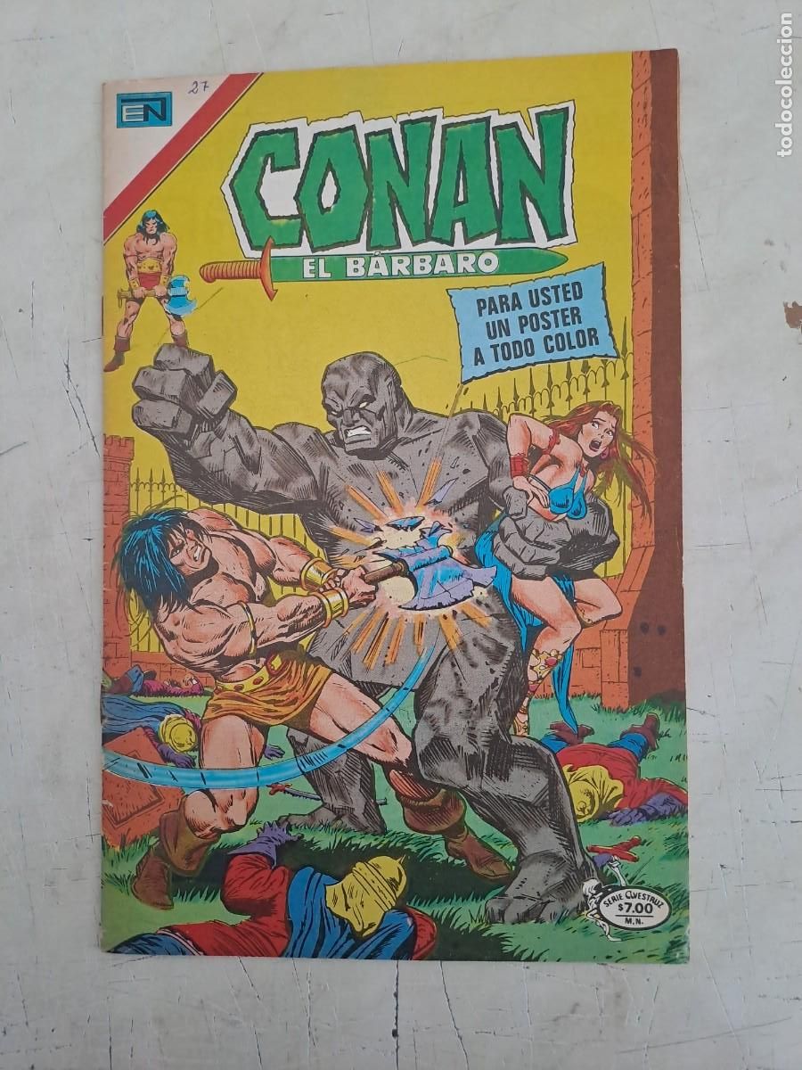 Tebeos: Conan 27, Novaro en perfecto estado - Foto 1