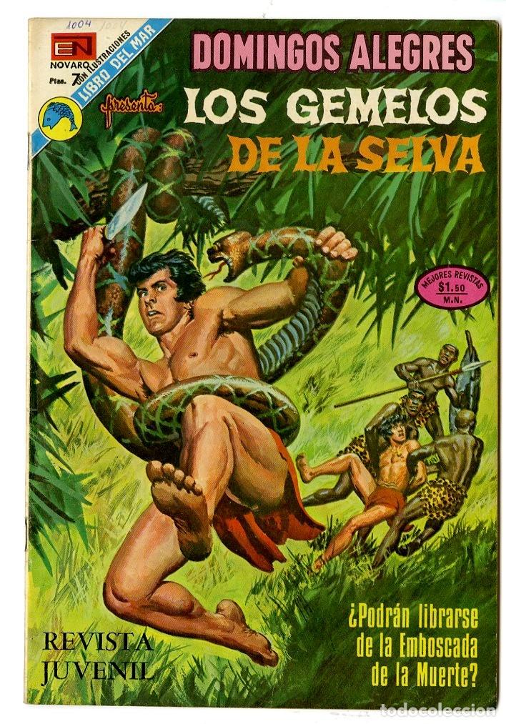 Tebeos: Domingos Alegres - Los Gemelos de la Selva n.1004 - Novaro (B13) - Foto 1