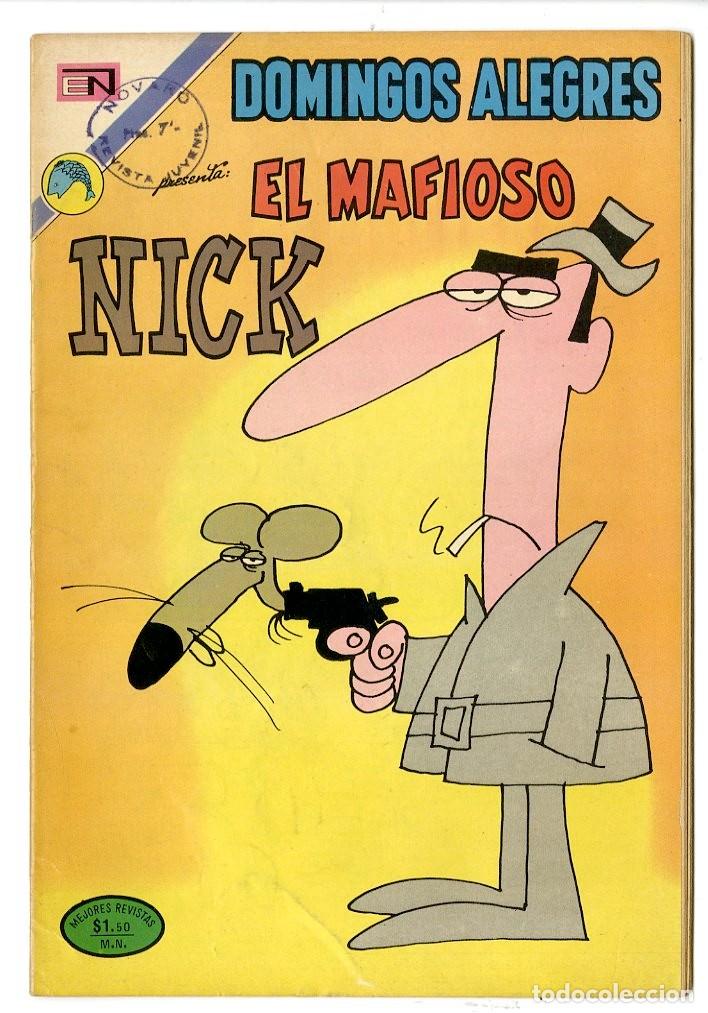 Tebeos: Domingos Alegres - El Mafioso Nick n.980 - Novaro (B13) - Foto 1