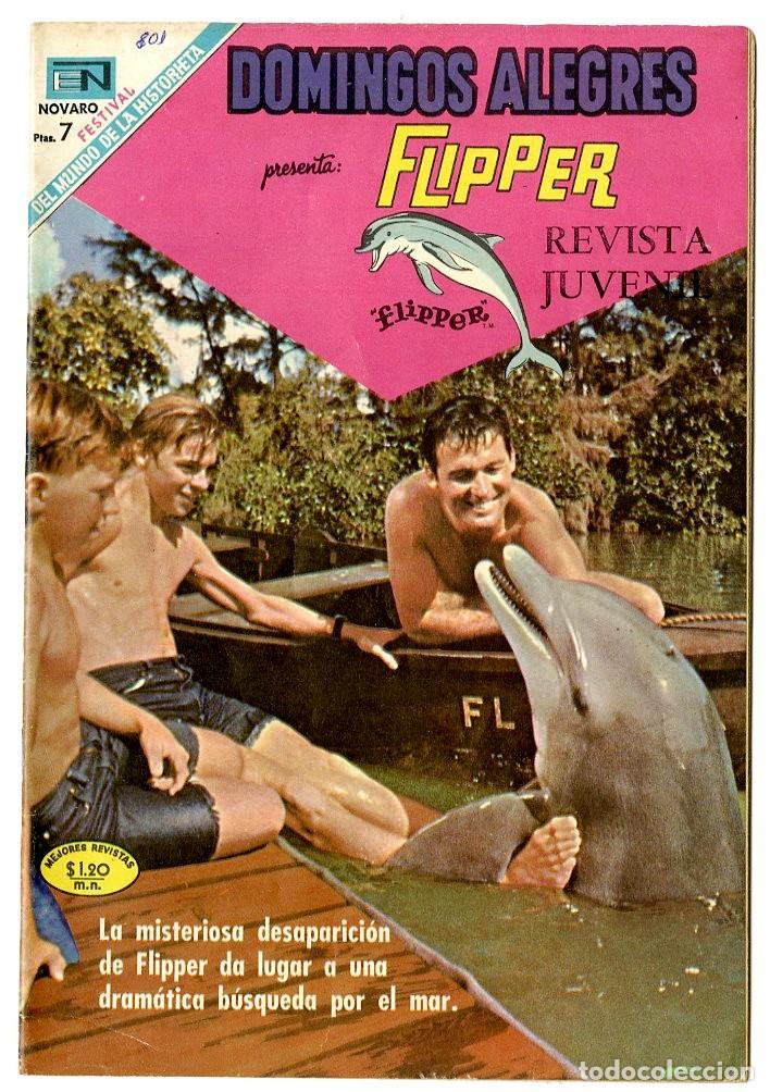 Tebeos: Domingos Alegres - Flipper n.801 - Novaro (B13) - Foto 1