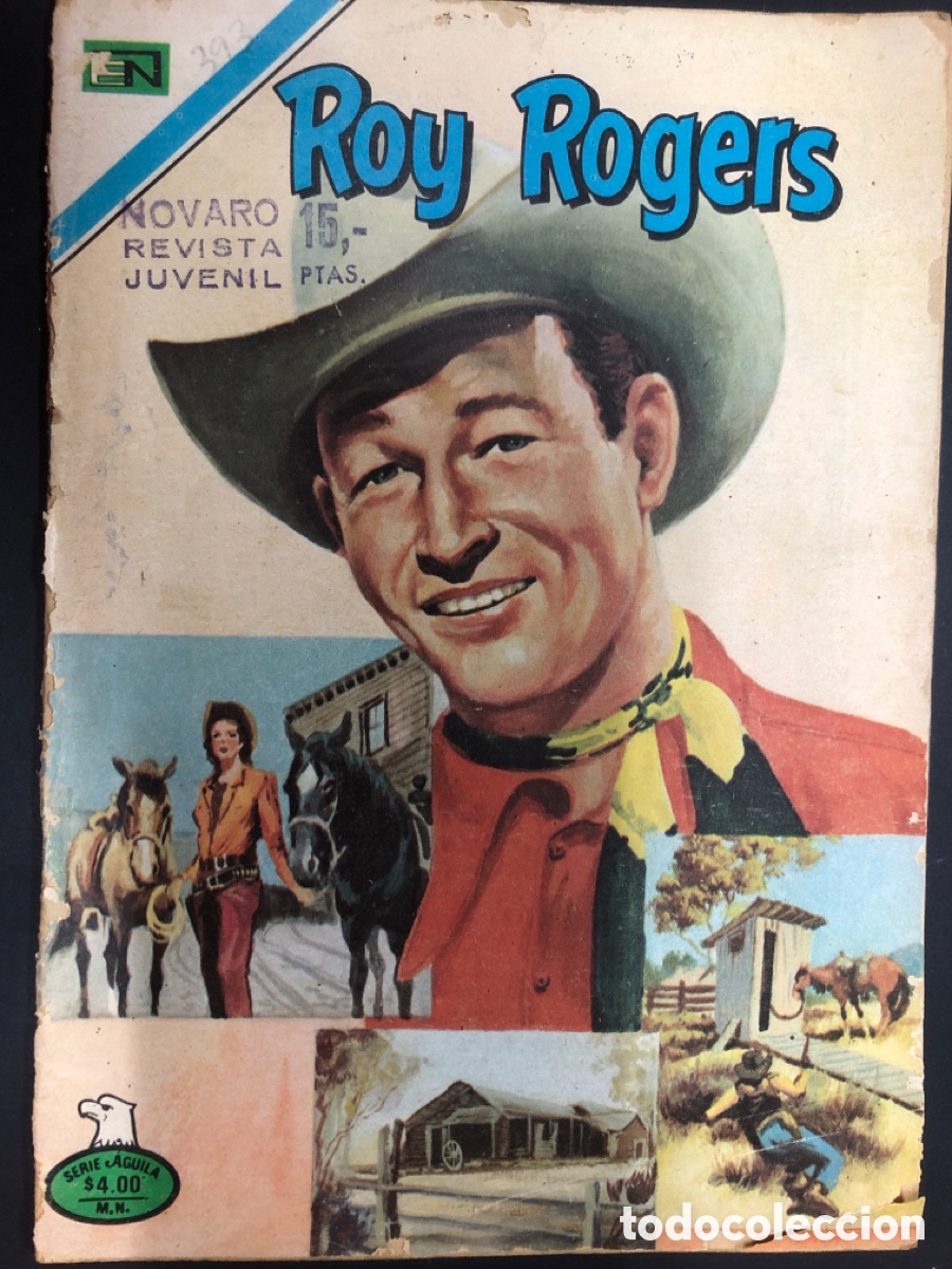 Tebeos: COMIC ROY ROGERS N&ordm; 393 EDITORIAL NOVARO - Foto 1