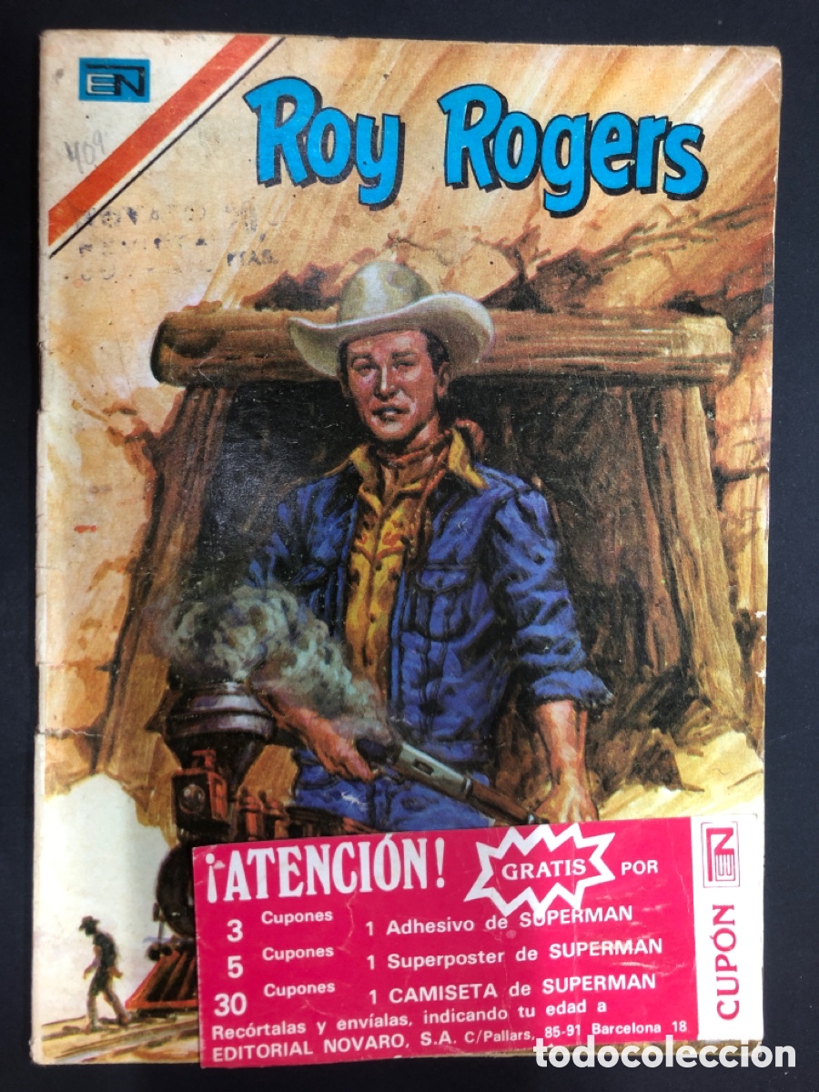 Tebeos: COMIC ROY ROGERS N&ordm; 409 EDITORIAL NOVARO - Foto 1