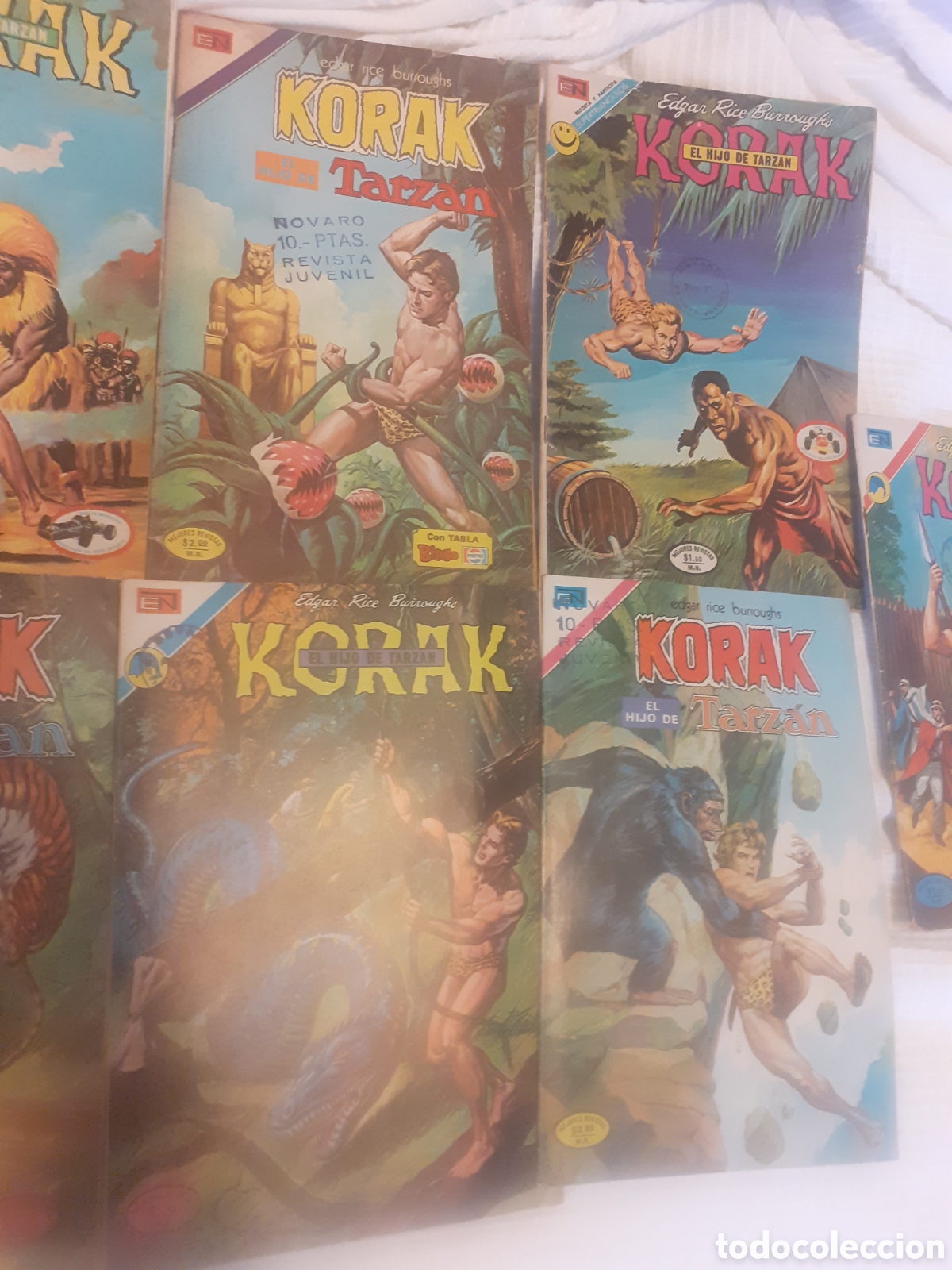 Tebeos: Lote Korak Novaro (9 numeros) - Foto 3