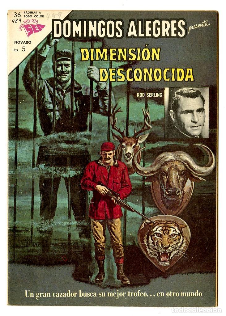 Tebeos: Domingos Alegres - Dimensi&oacute;n Desconocida n.489 - Novaro (B13) - Foto 1