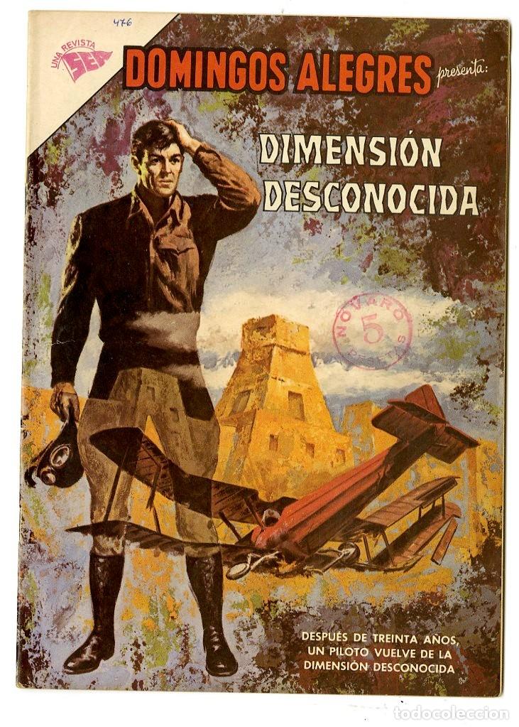 Tebeos: Domingos Alegres - Dimensi&oacute;n Desconocida n.476 - Novaro (B13) - Foto 1
