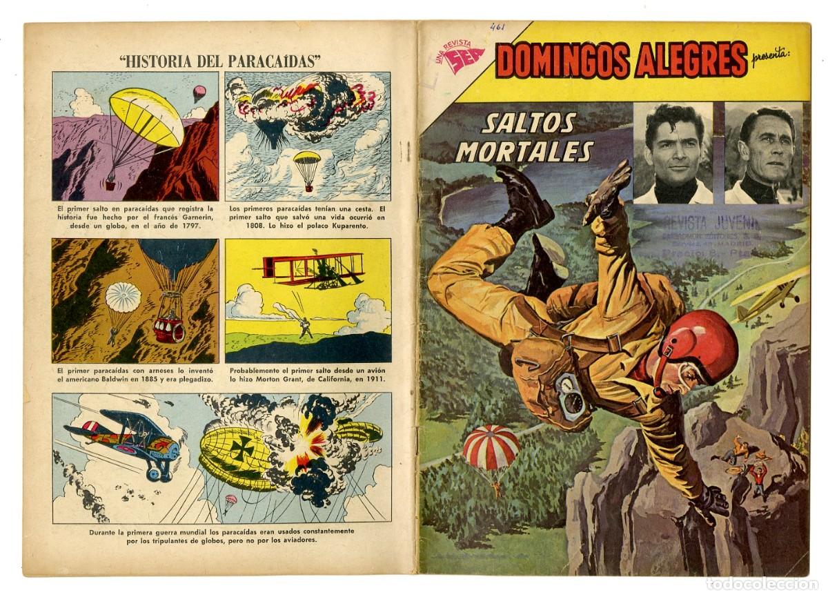 Tebeos: Domingos Alegres - Saltos Mortales n.461 - Novaro (B13) - Foto 1