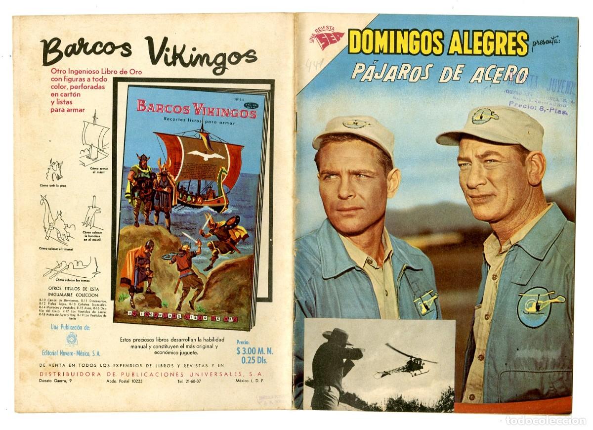 Tebeos: Domingos Alegres - P&aacute;jaros de Acero n.441 - Novaro (B13) - Foto 1