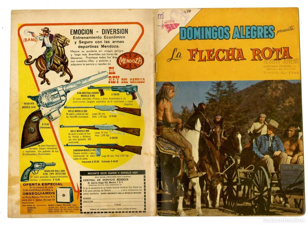 Tebeos: Domingos Alegres - La Flecha Rota n.437 - Novaro (B13) - Foto 1