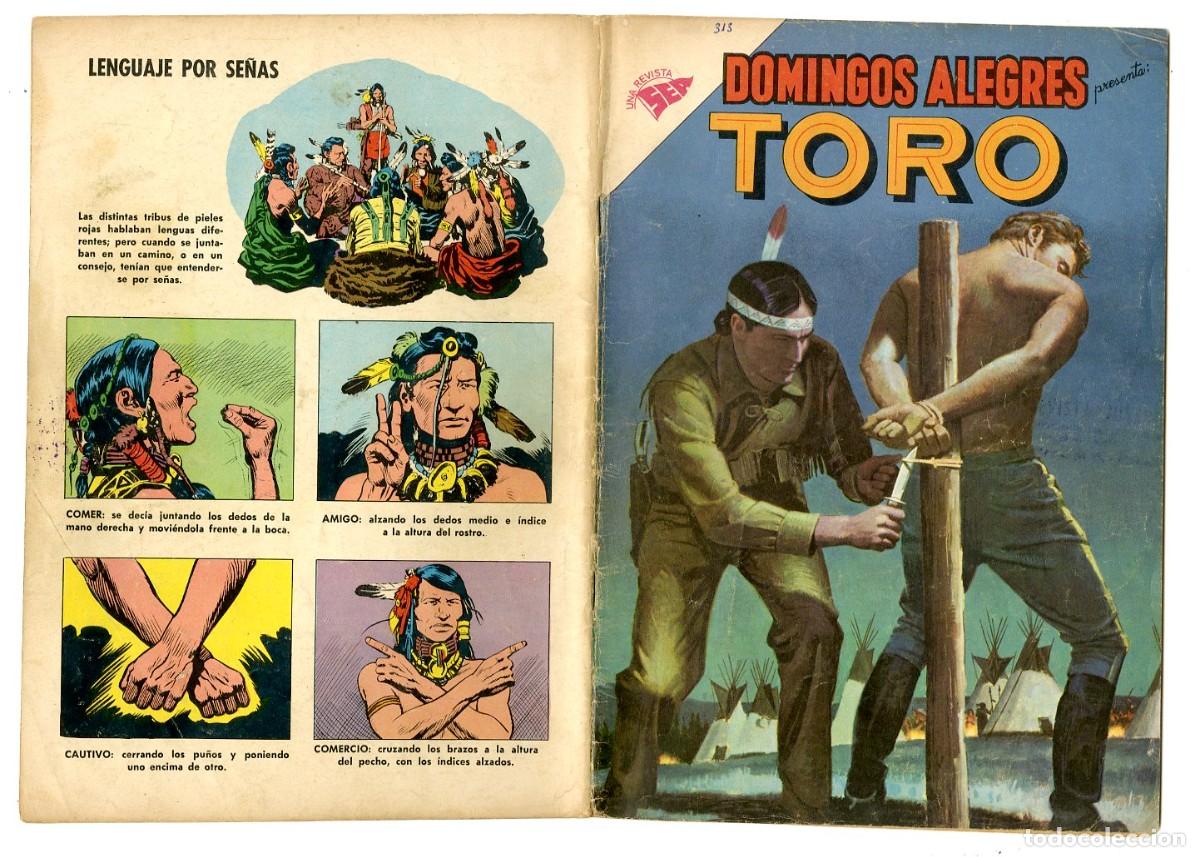 Tebeos: Domingos Alegres - Toro n.313 - Novaro (B13) - Foto 1