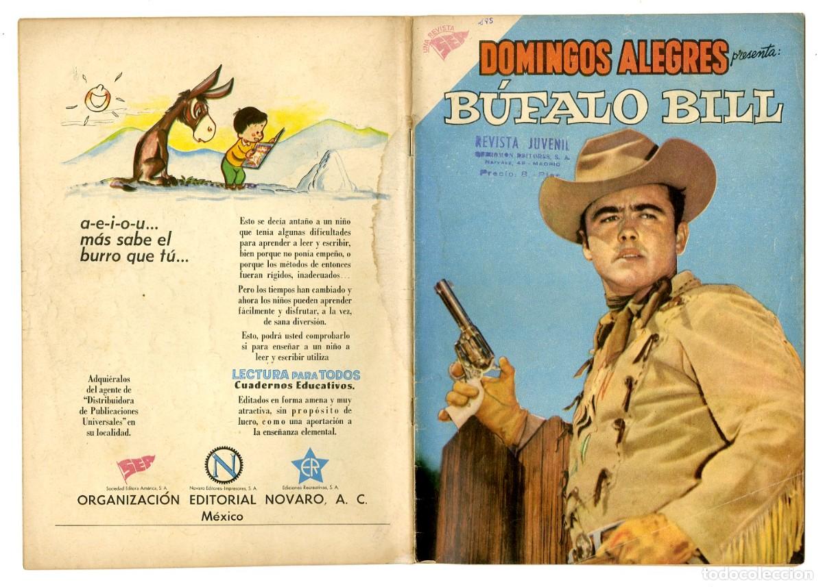 Tebeos: Domingos Alegres - B&uacute;falo Bill n.295 - Novaro (B13) - Foto 1