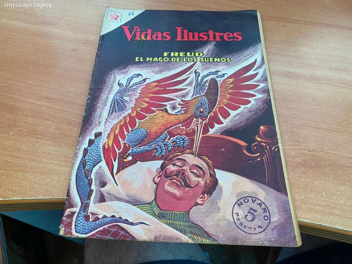 Tebeos: VIDAS ILUSTRES N&ordm; 88 FREUD EL MAGO DE LOS SUE&Ntilde;OS (ORIGINAL NOVARO) (COB62) - Foto 1