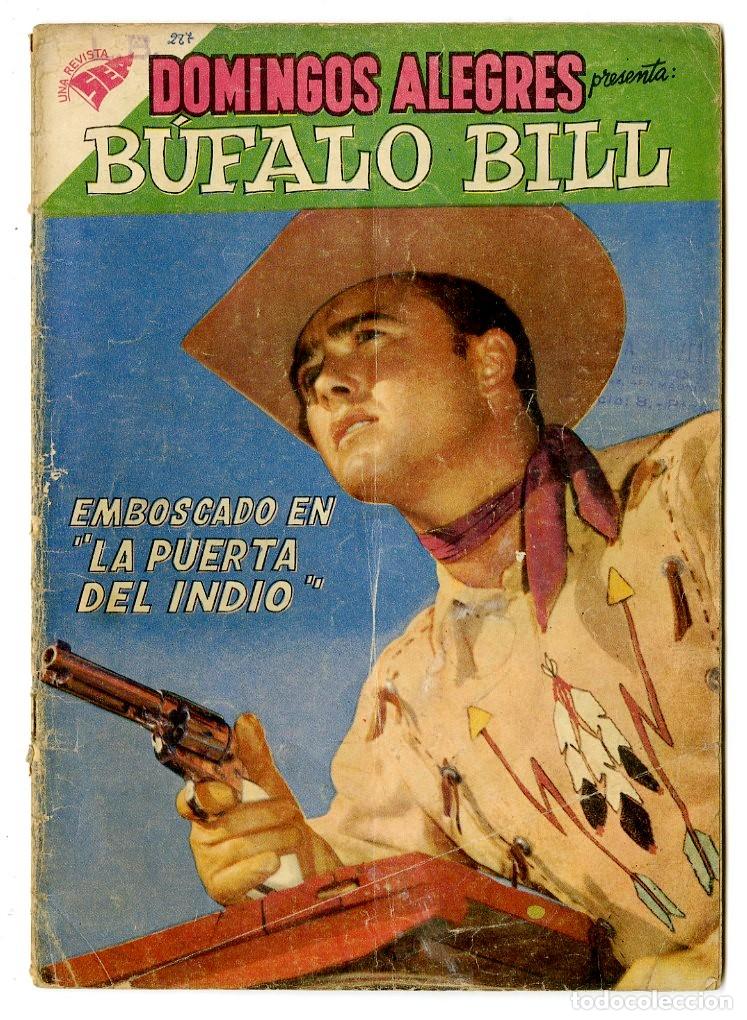 Tebeos: Domingos Alegres - B&uacute;falo Bill n.287 - Novaro (B13) - Foto 1